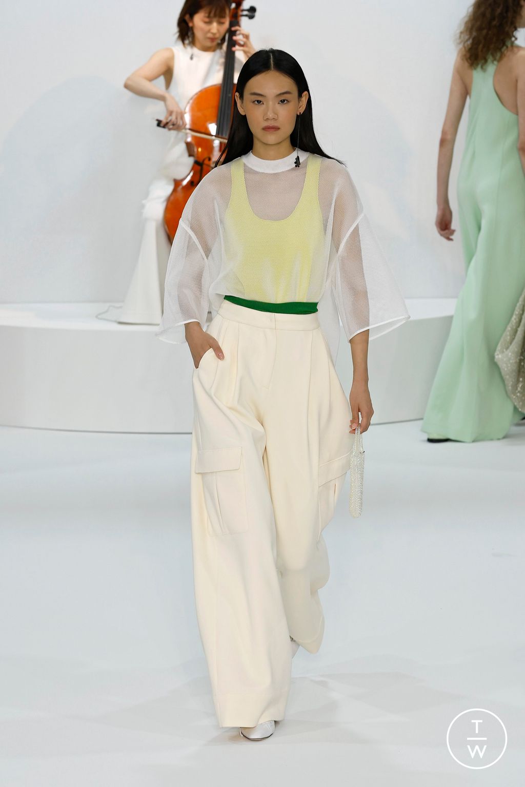 Fashion Week Milan Spring/Summer 2024 look 8 de la collection Anteprima womenswear