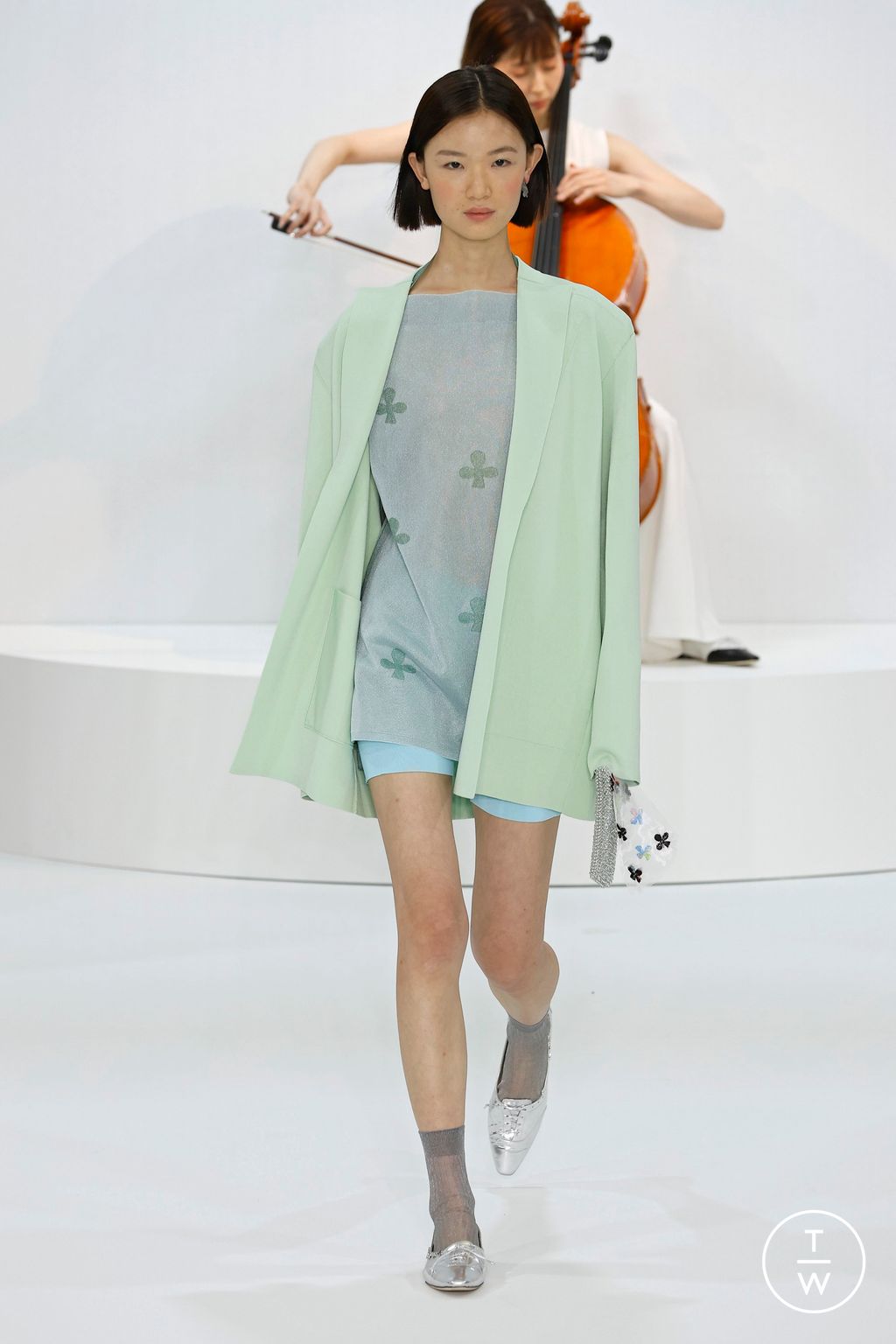 Fashion Week Milan Spring/Summer 2024 look 10 de la collection Anteprima womenswear