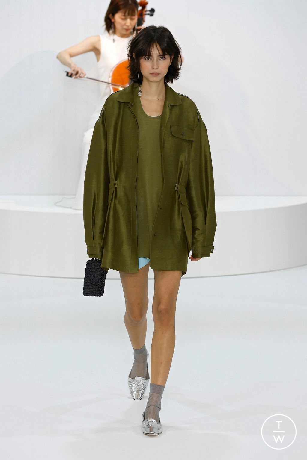 Fashion Week Milan Spring/Summer 2024 look 11 from the Anteprima collection womenswear