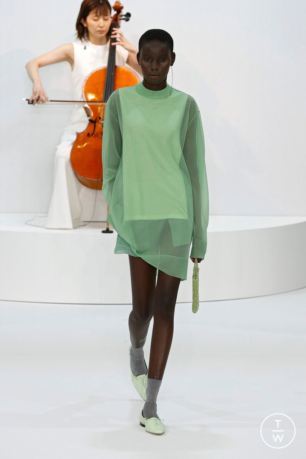 Fashion Week Milan Spring/Summer 2024 look 12 from the Anteprima collection womenswear