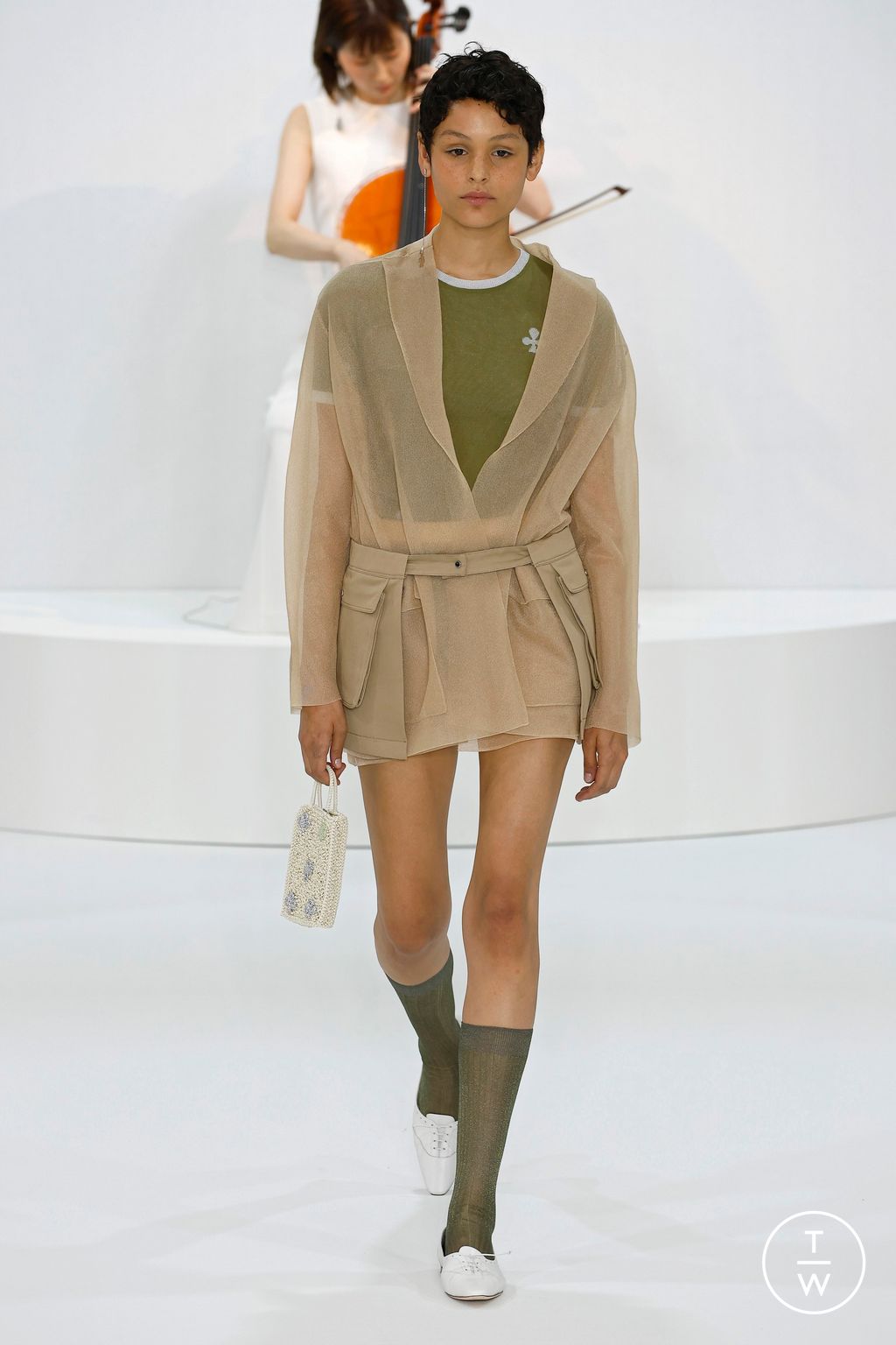Fashion Week Milan Spring/Summer 2024 look 13 de la collection Anteprima womenswear