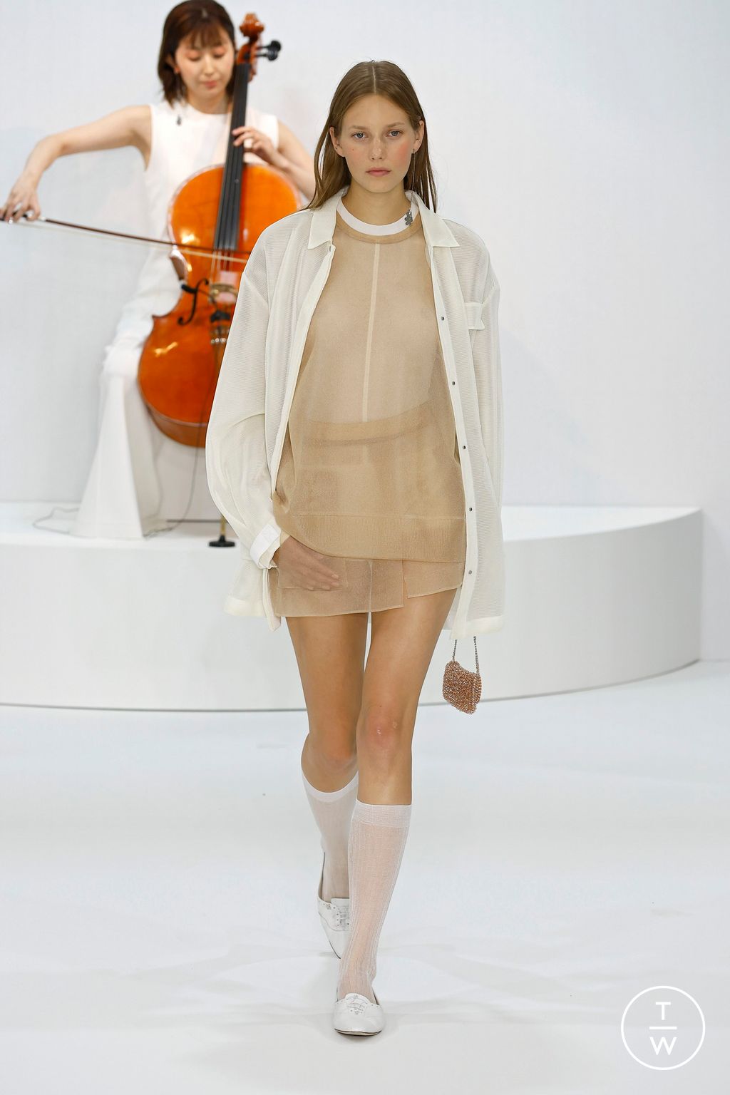 Fashion Week Milan Spring/Summer 2024 look 14 from the Anteprima collection womenswear