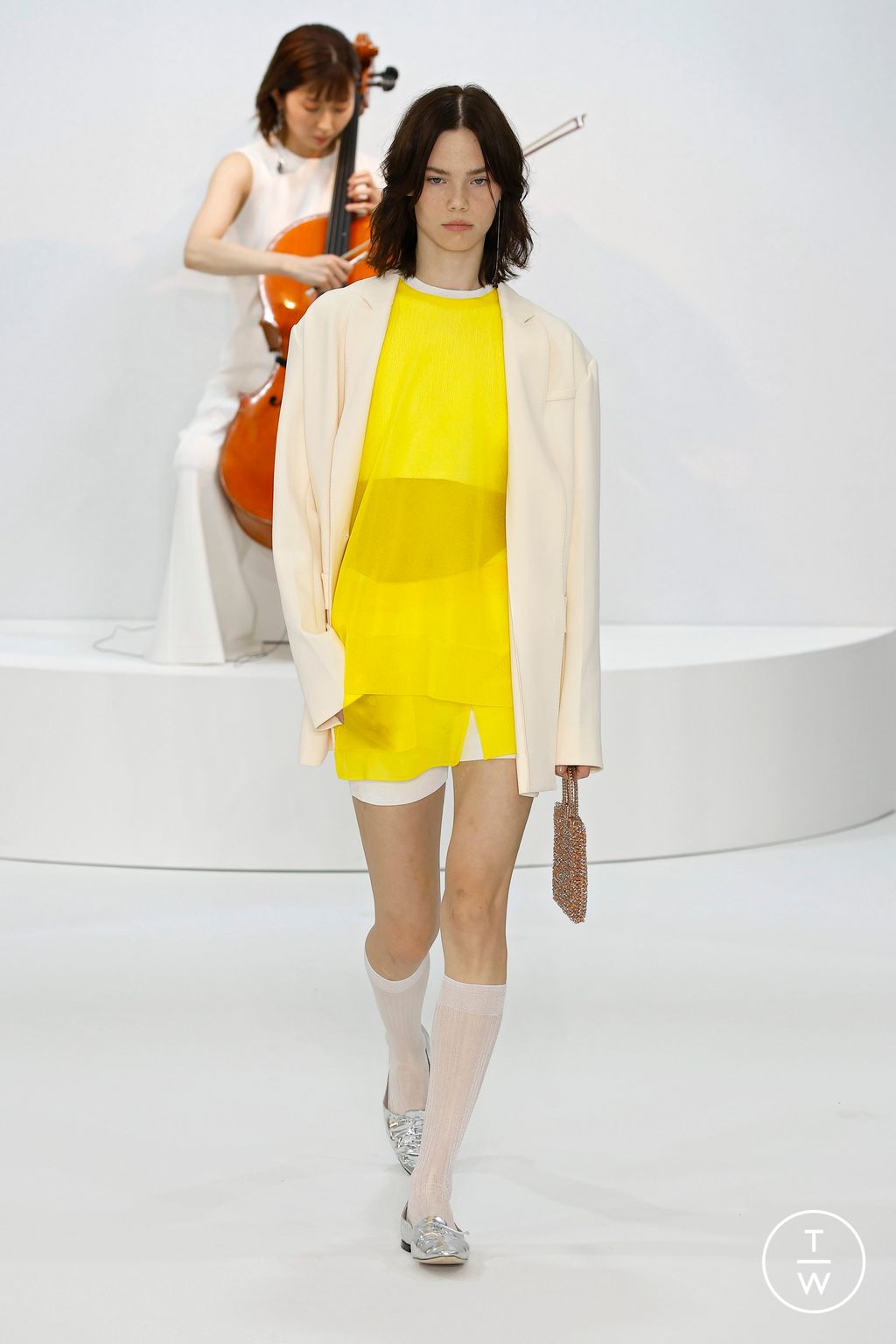 Fashion Week Milan Spring/Summer 2024 look 24 from the Anteprima collection womenswear