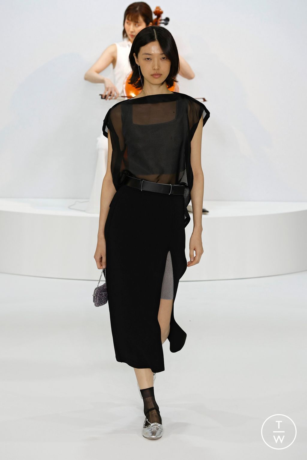 Fashion Week Milan Spring/Summer 2024 look 27 from the Anteprima collection womenswear