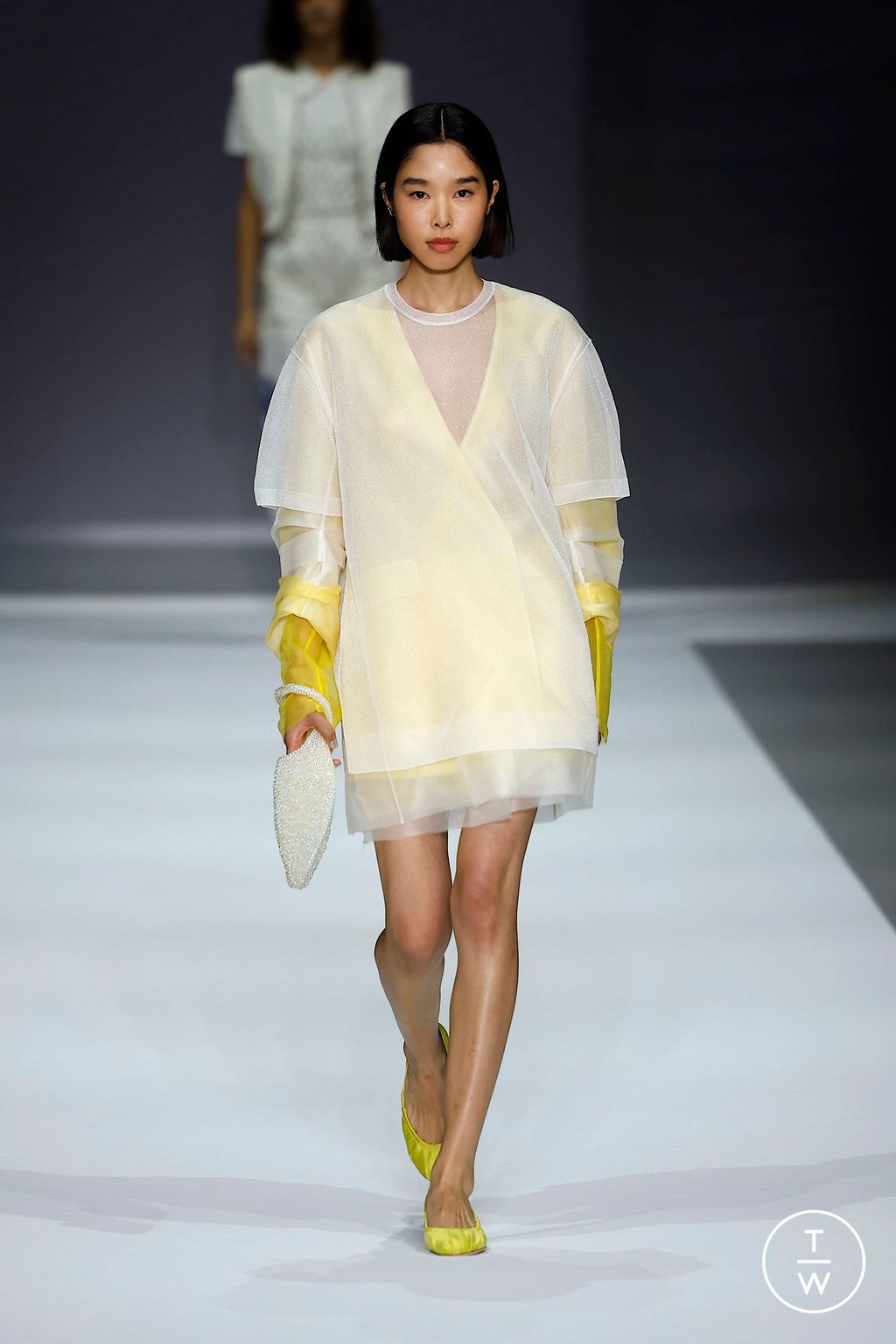 Fashion Week Milan Spring/Summer 2025 look 1 from the Anteprima collection womenswear