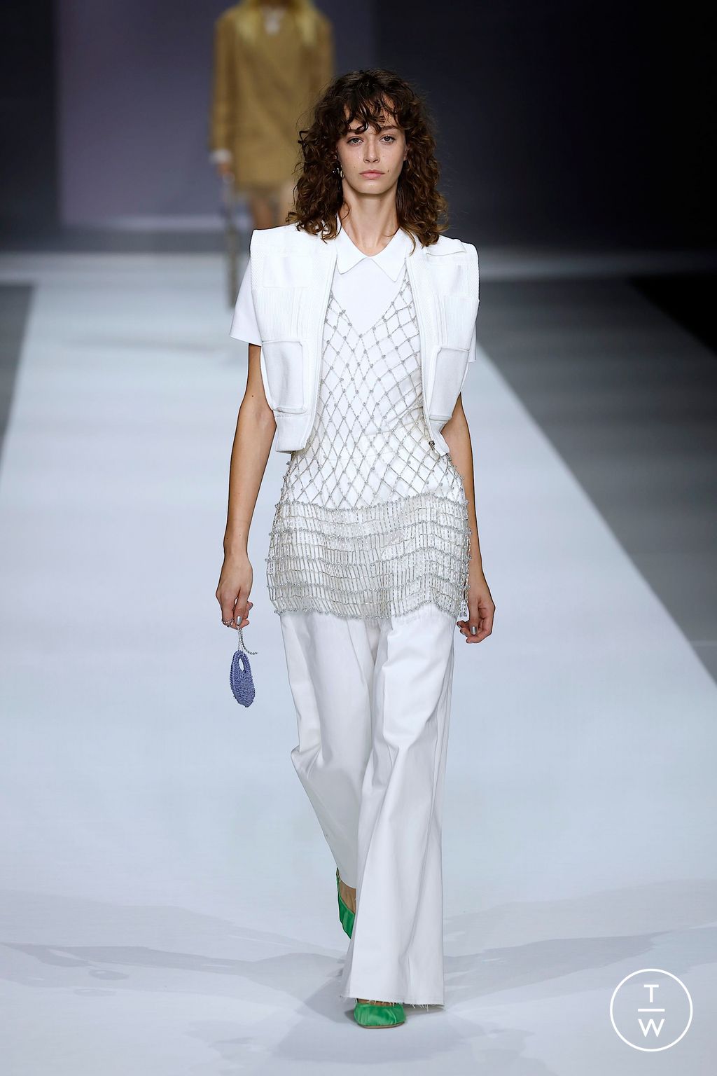 Fashion Week Milan Spring/Summer 2025 look 2 from the Anteprima collection womenswear