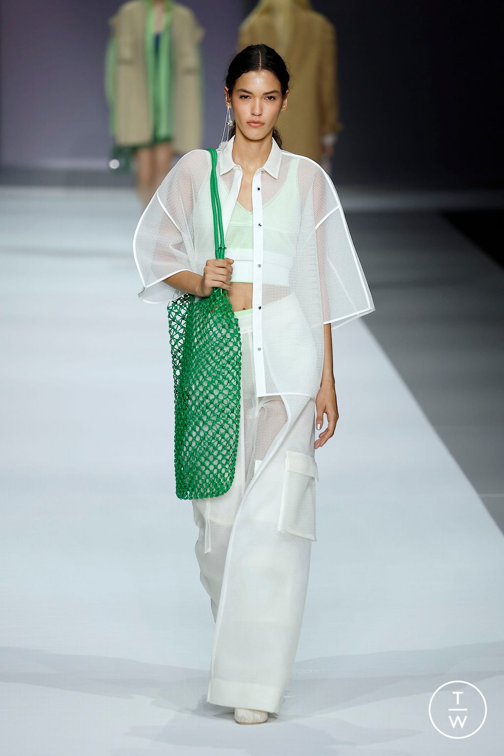 Fashion Week Milan Spring/Summer 2025 look 5 from the Anteprima collection womenswear