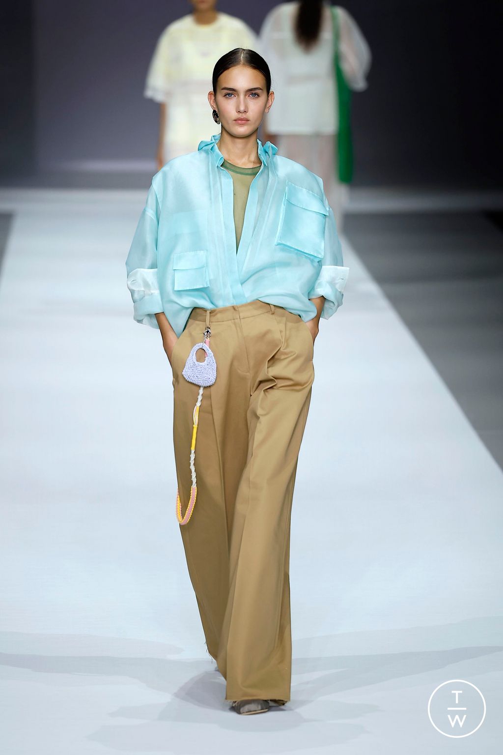 Fashion Week Milan Spring/Summer 2025 look 7 from the Anteprima collection womenswear