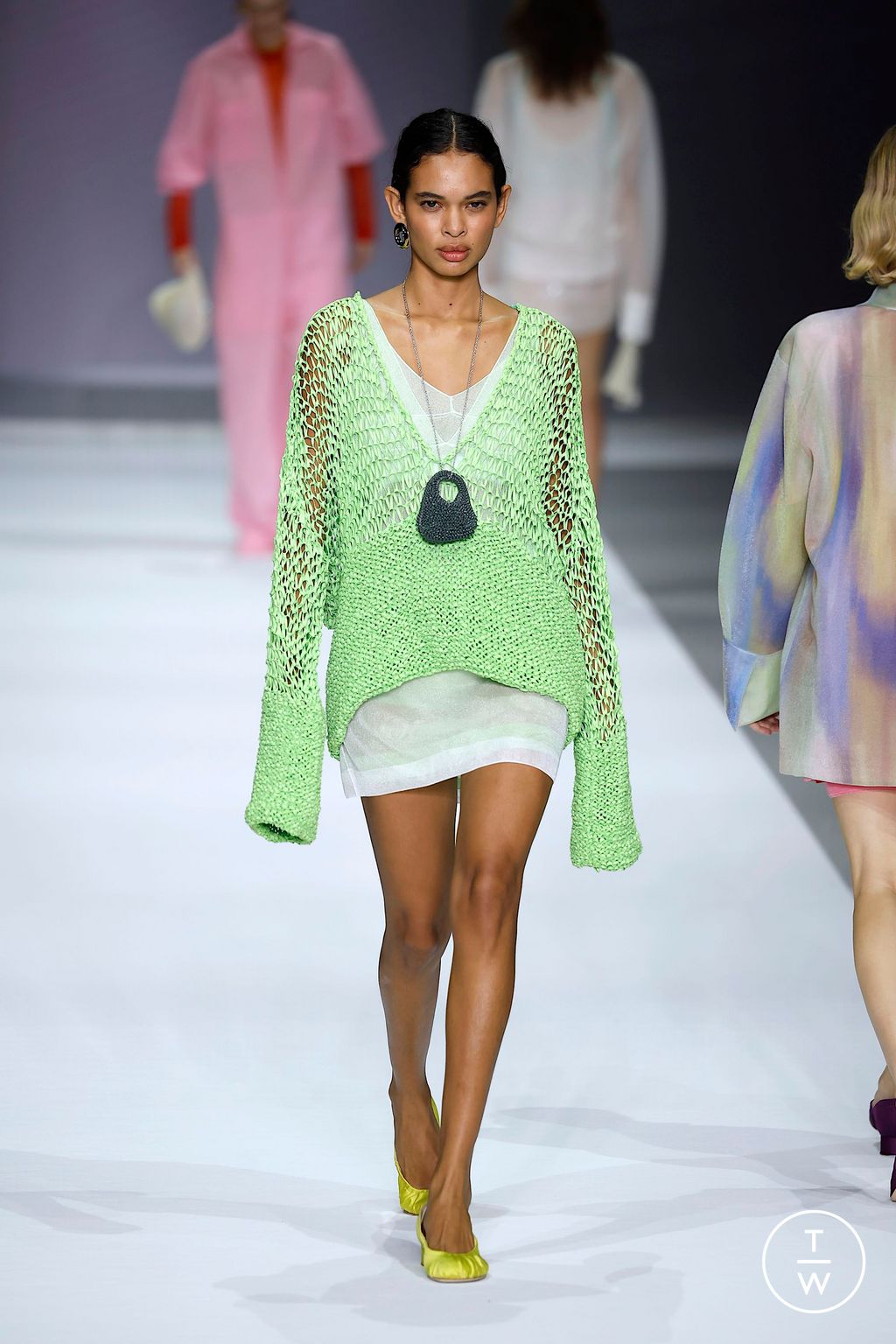 Fashion Week Milan Spring/Summer 2025 look 19 from the Anteprima collection womenswear