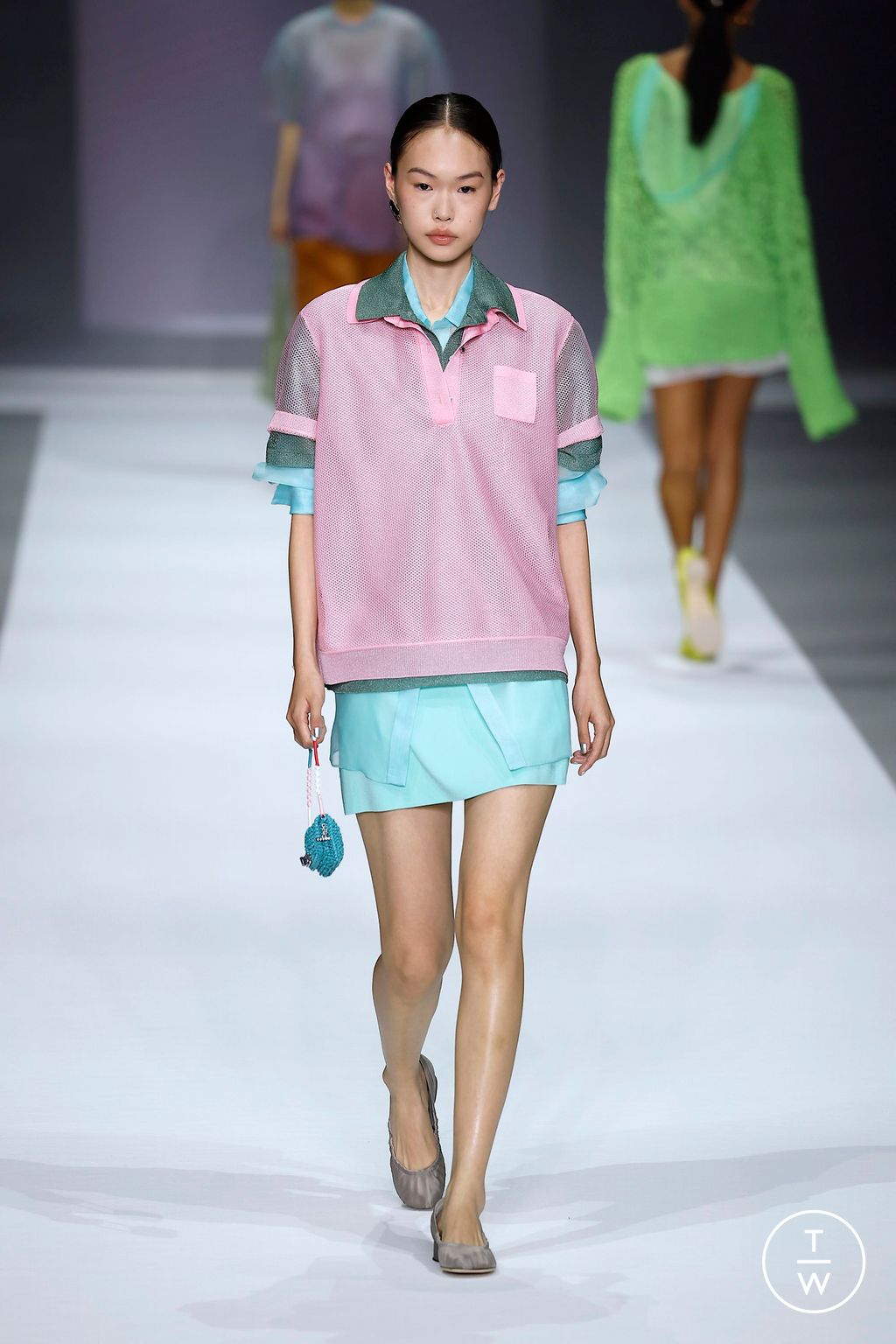 Fashion Week Milan Spring/Summer 2025 look 21 from the Anteprima collection womenswear