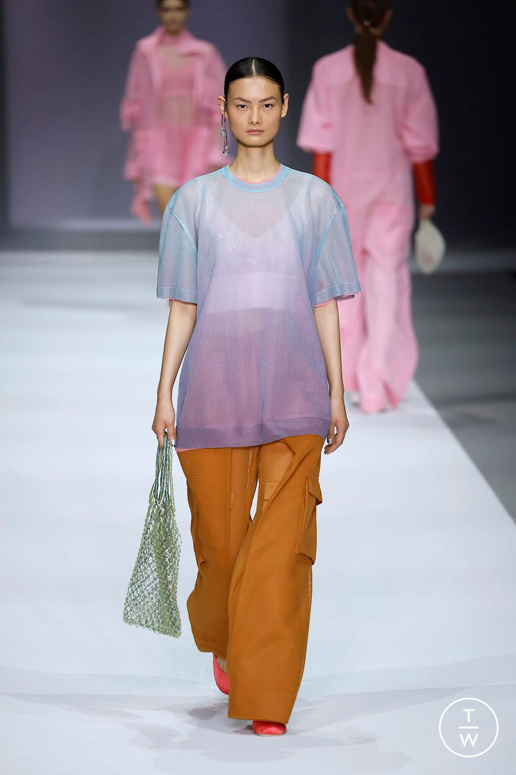 Fashion Week Milan Spring/Summer 2025 look 22 from the Anteprima collection womenswear