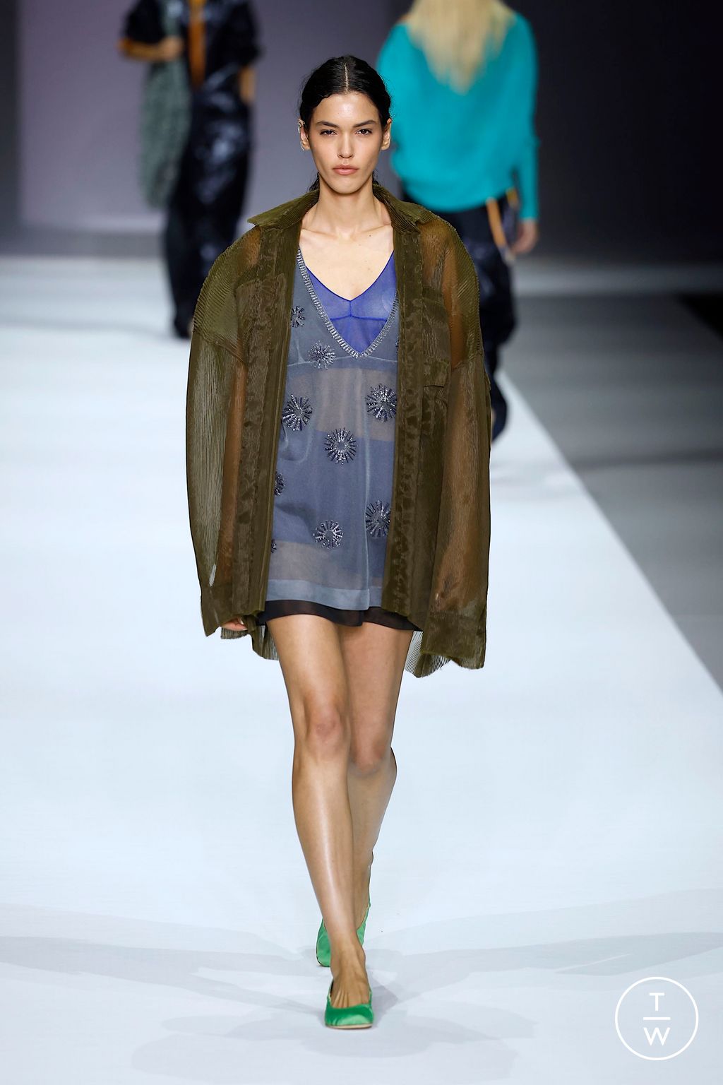 Fashion Week Milan Spring/Summer 2025 look 36 from the Anteprima collection womenswear