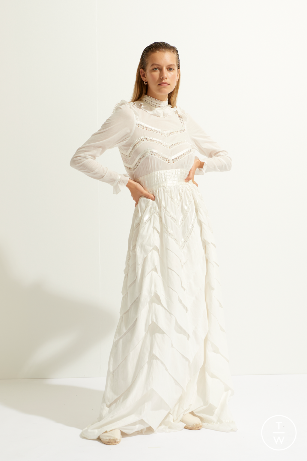 Fashion Week Paris Spring/Summer 2021 look 58 from the Antik Batik collection womenswear