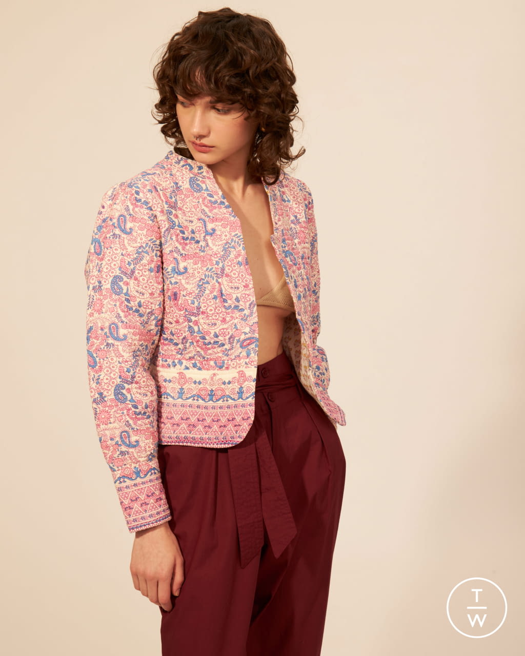 Fashion Week Paris Spring/Summer 2022 look 19 from the Antik Batik collection womenswear