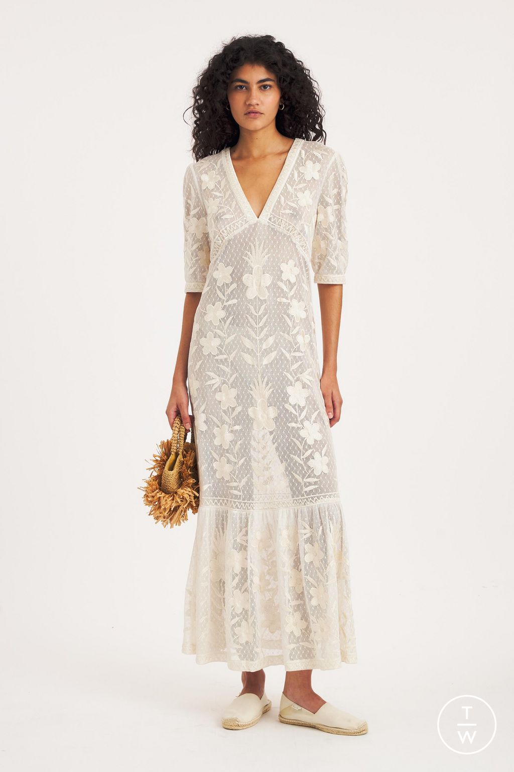 Fashion Week Paris Spring/Summer 2026 look 8 from the Antik Batik collection 女装