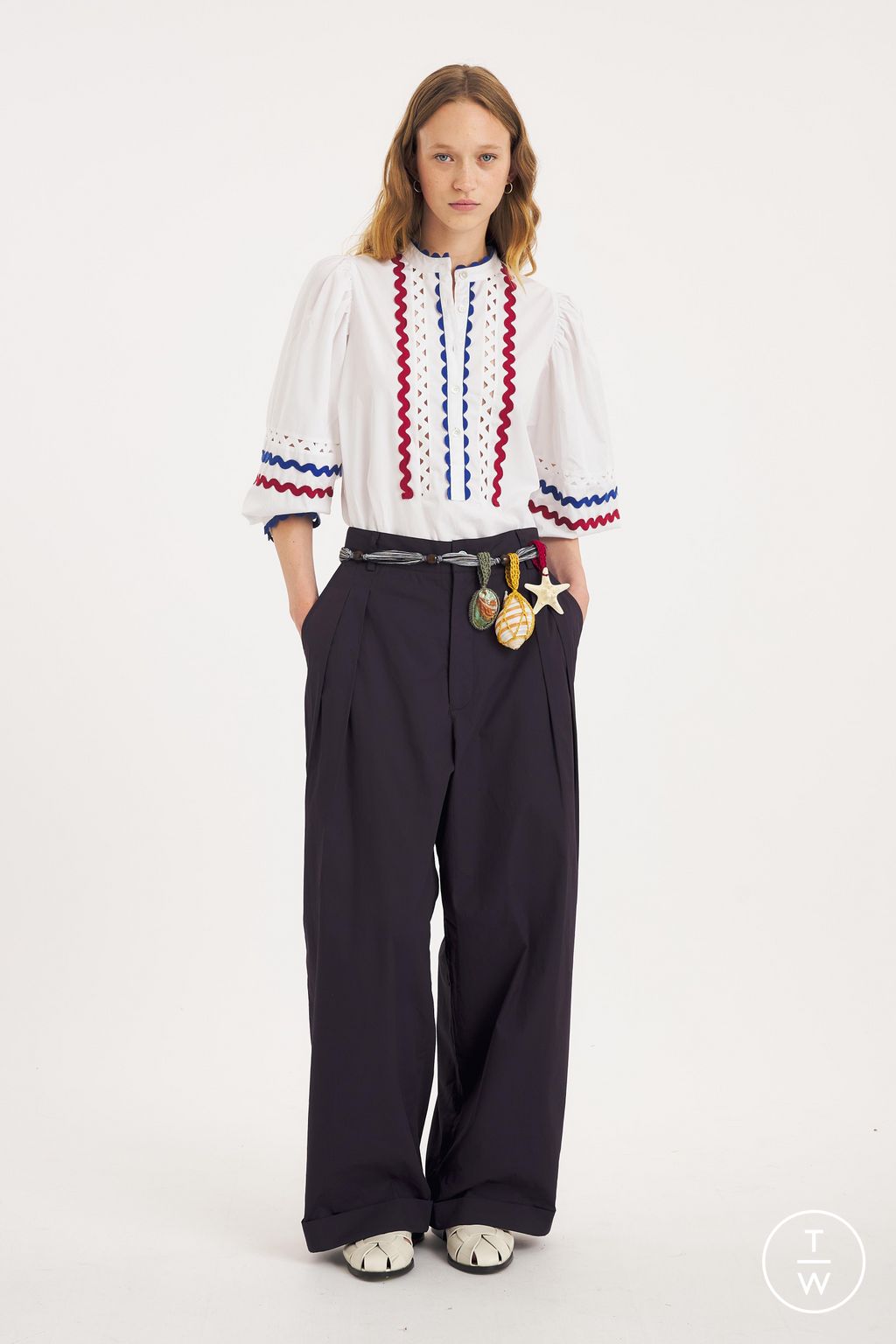 Fashion Week Paris Spring/Summer 2026 look 34 from the Antik Batik collection womenswear