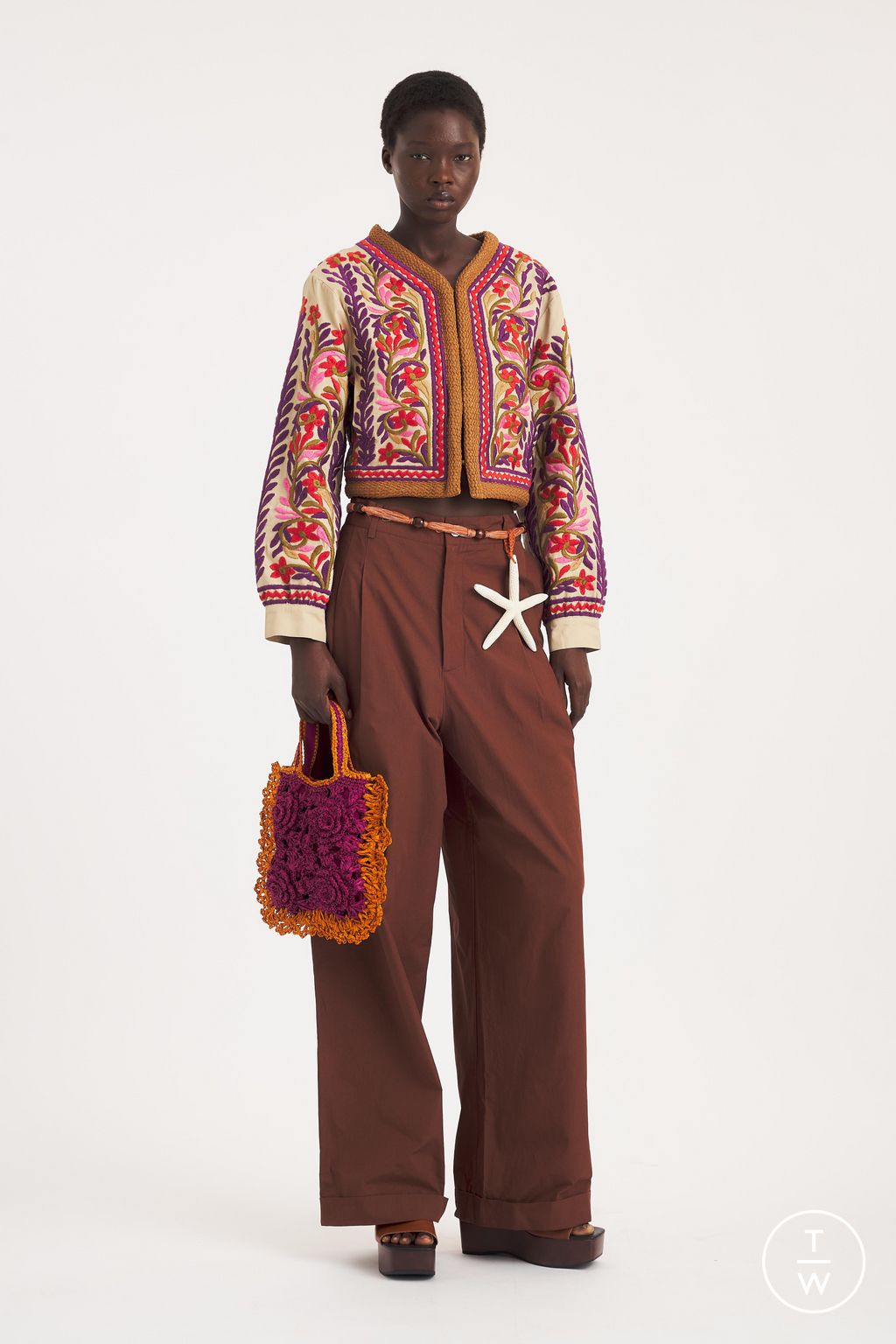 Fashion Week Paris Spring/Summer 2026 look 42 from the Antik Batik collection womenswear