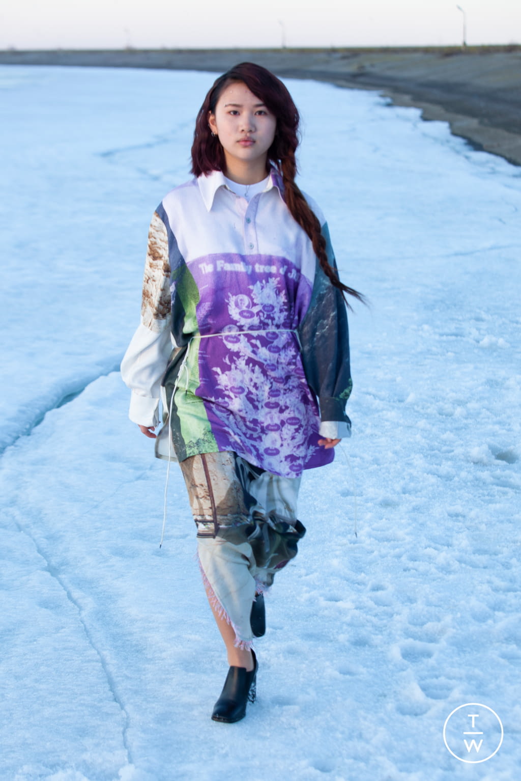 Fashion Week Paris Fall/Winter 2021 look 14 from the Anton Belinskiy collection 女装