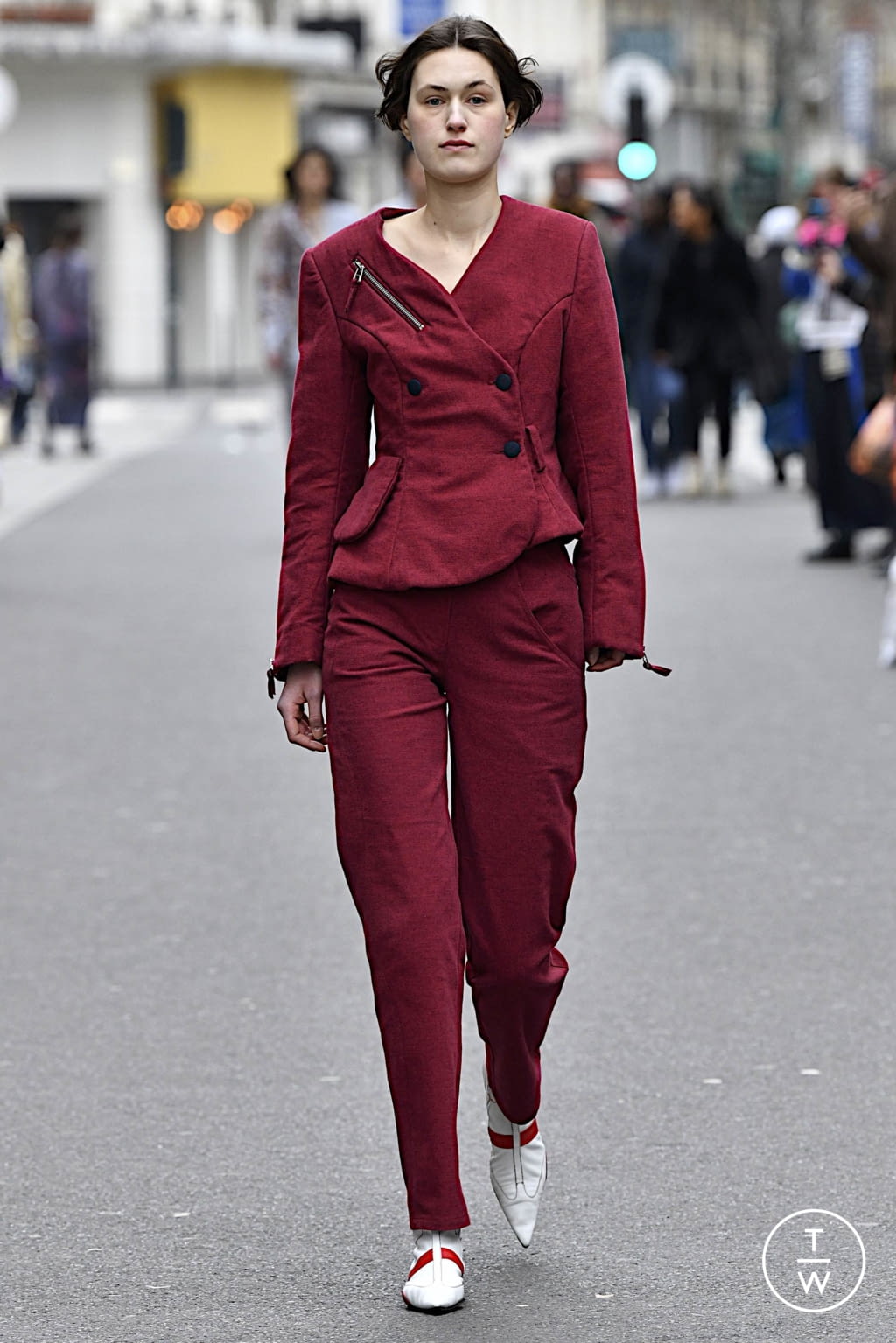 Fashion Week Paris Fall/Winter 2020 look 9 from the Anton Belinskiy collection womenswear