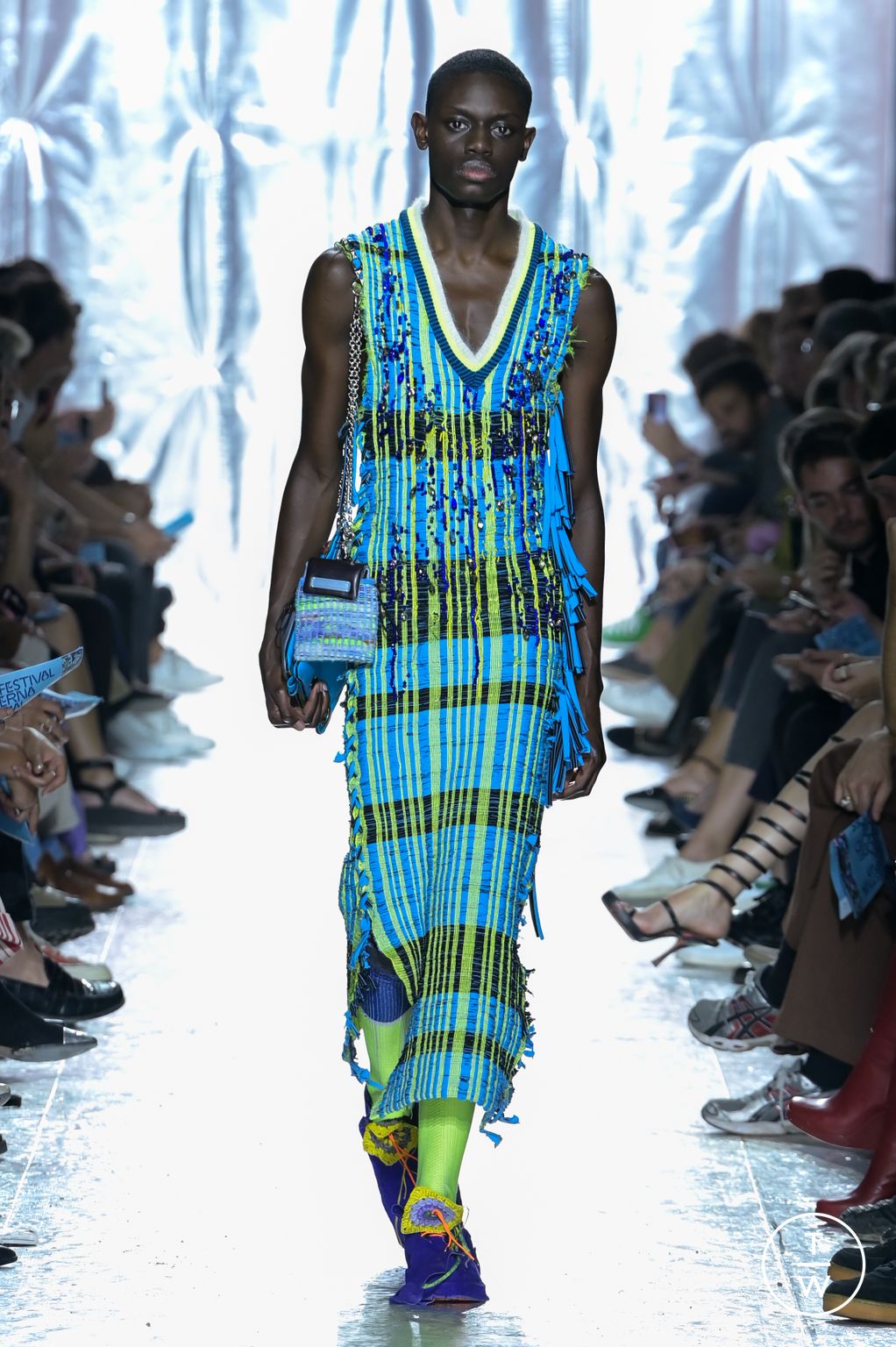 Fashion Week Paris Spring/Summer 2023 look 40 from the Festival de Hyères 2022 collection womenswear