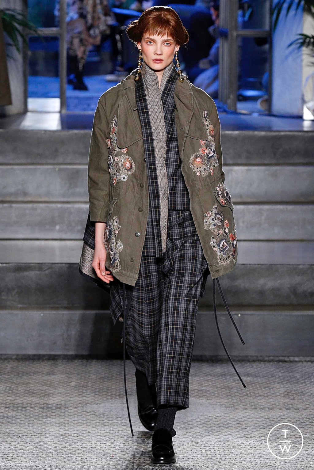Fashion Week Milan Fall/Winter 2019 look 20 from the Antonio Marras collection 女装