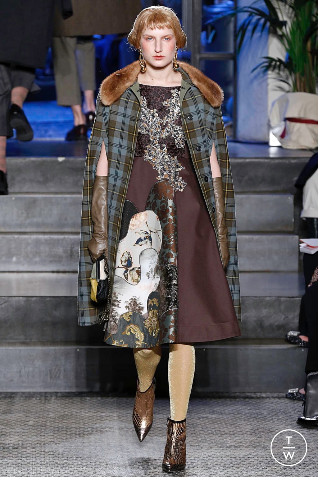 Fashion Week Milan Fall/Winter 2019 look 22 from the Antonio Marras collection womenswear