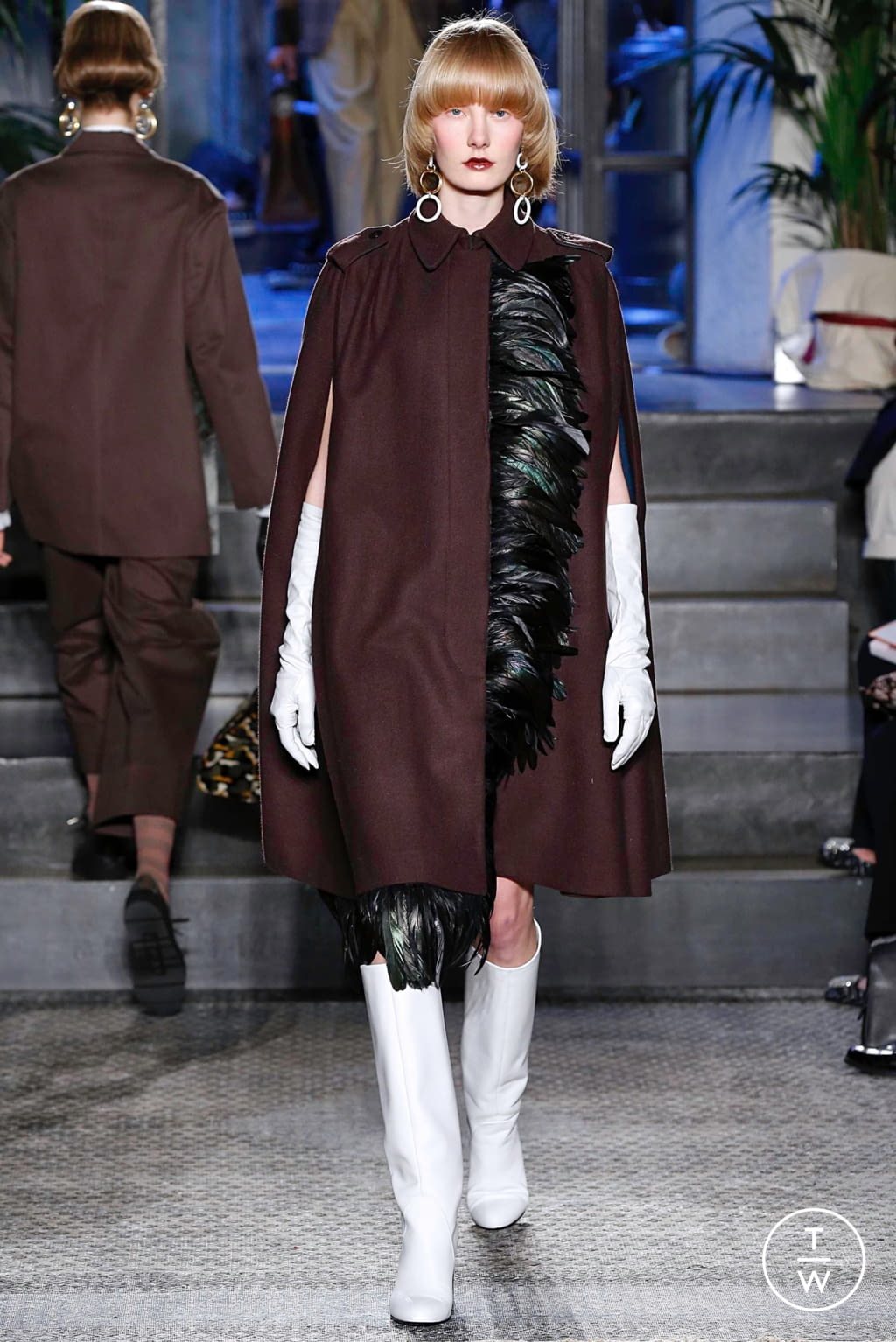 Fashion Week Milan Fall/Winter 2019 look 30 from the Antonio Marras collection 女装
