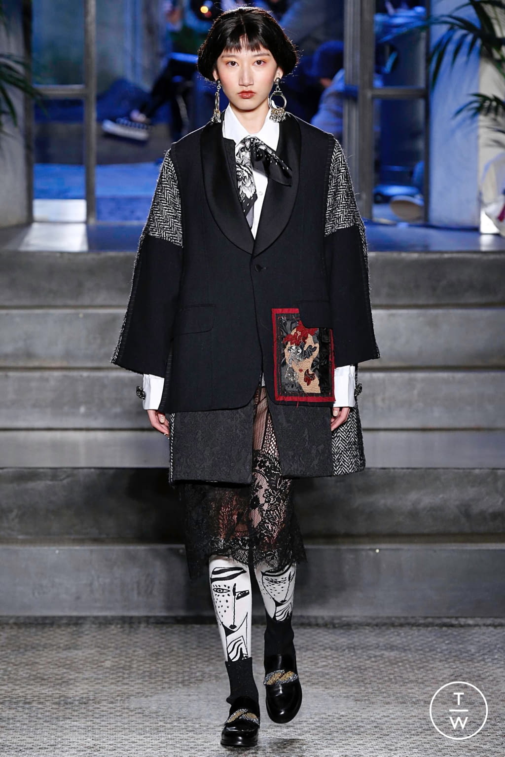 Fashion Week Milan Fall/Winter 2019 look 64 from the Antonio Marras collection 女装