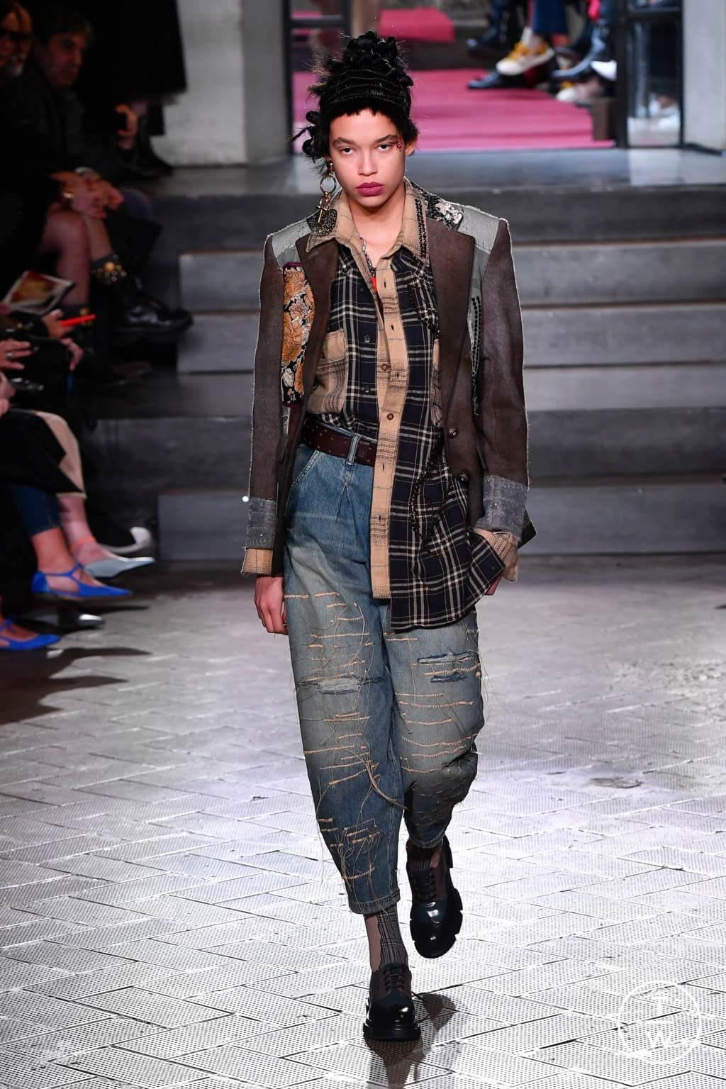 Fashion Week Milan Fall/Winter 2020 look 47 from the Antonio Marras collection womenswear