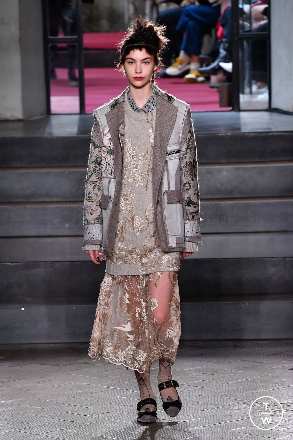 Fashion Week Milan Fall/Winter 2020 look 54 from the Antonio Marras collection 女装