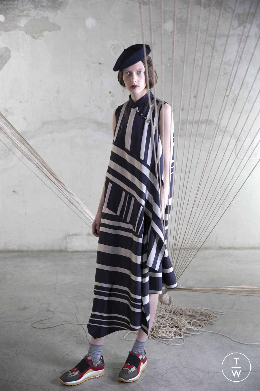 Fashion Week Milan Resort 2017 look 20 from the Antonio Marras collection 女装