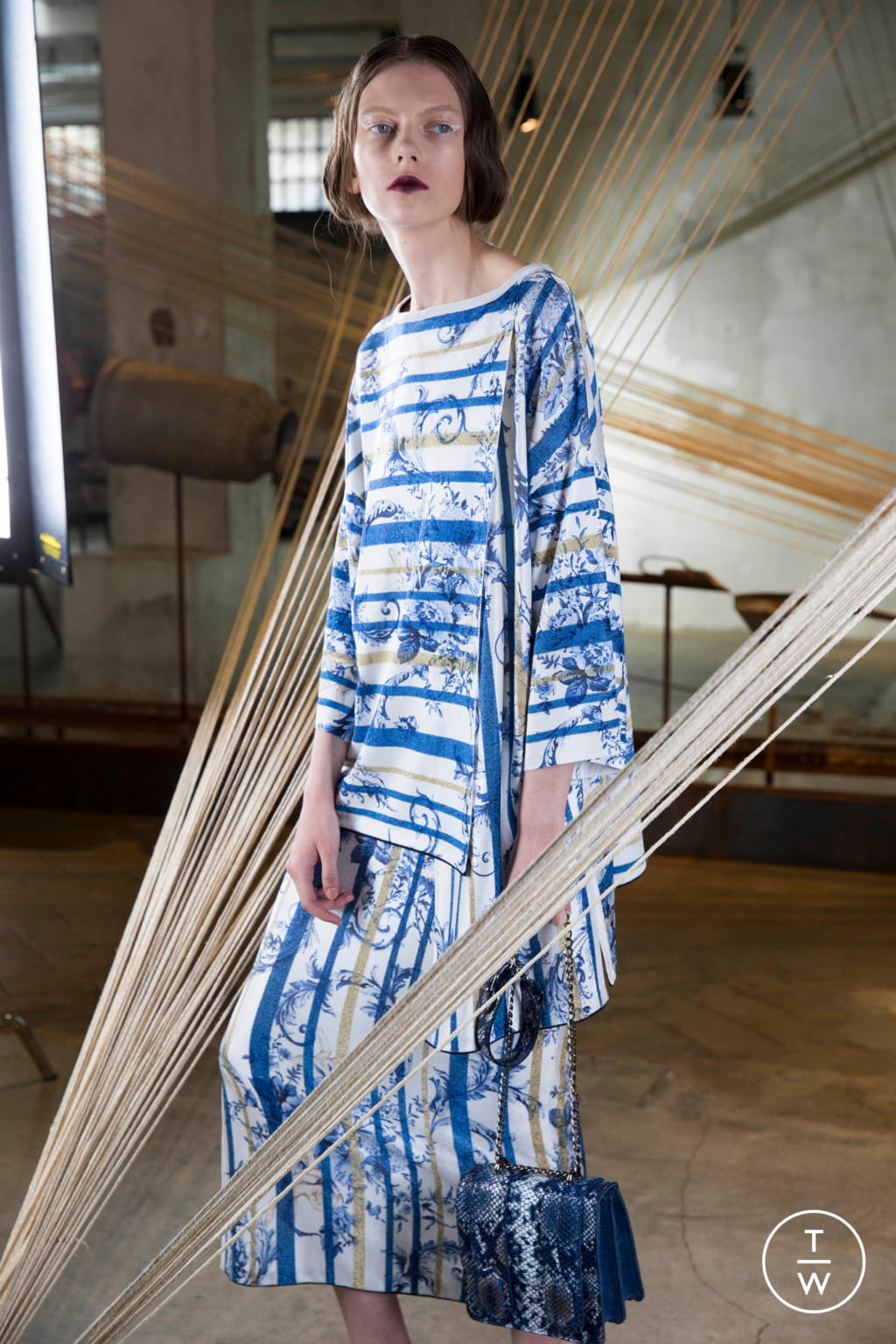 Fashion Week Milan Resort 2017 look 5 from the Antonio Marras collection 女装