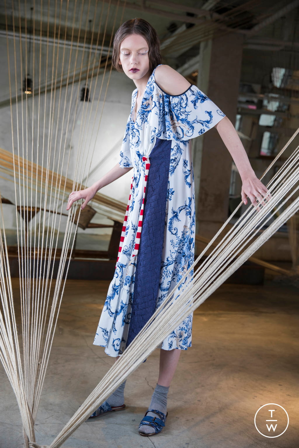 Fashion Week Milan Resort 2017 look 7 from the Antonio Marras collection womenswear