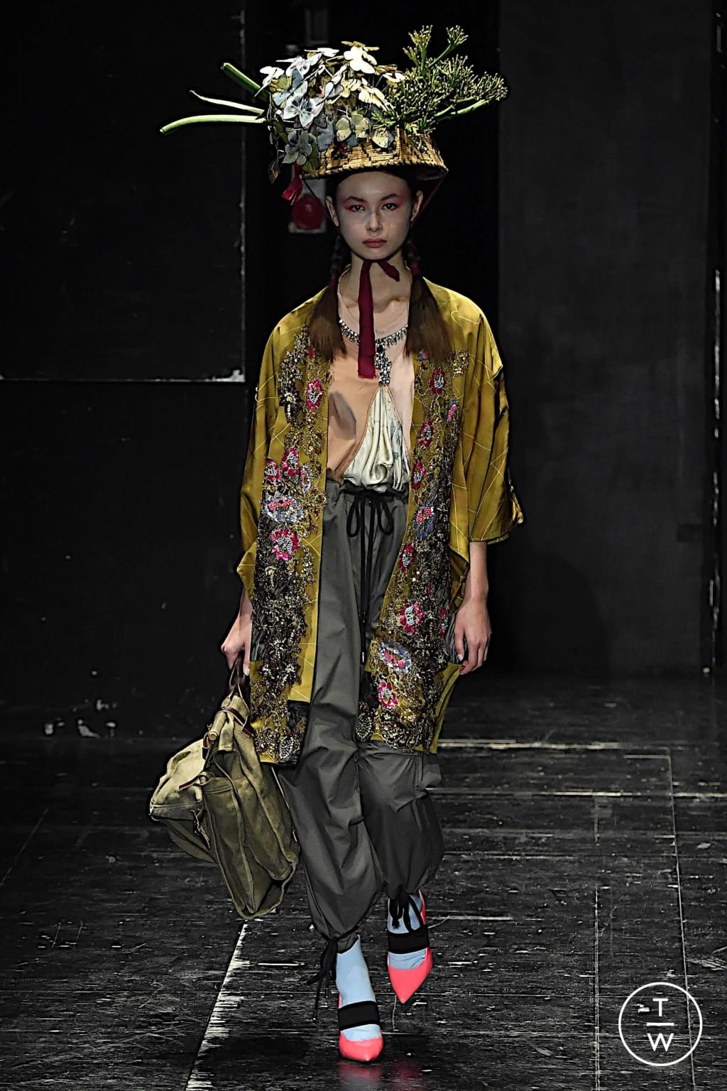 Fashion Week Milan Spring/Summer 2020 look 6 from the Antonio Marras collection 女装
