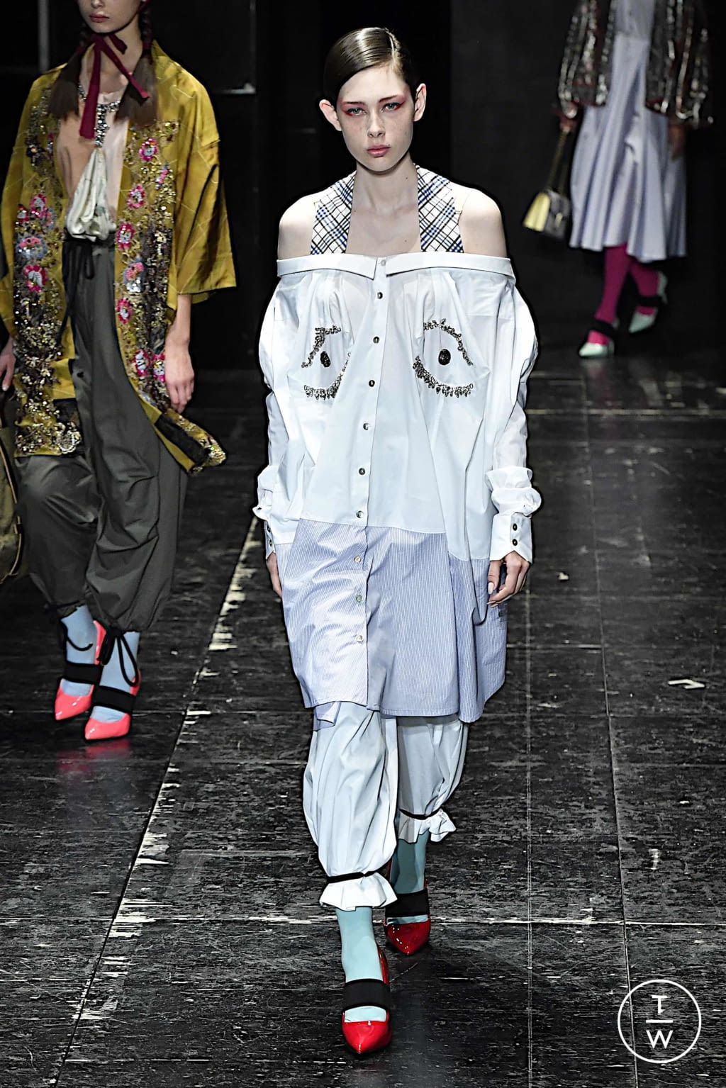 Fashion Week Milan Spring/Summer 2020 look 13 from the Antonio Marras collection 女装