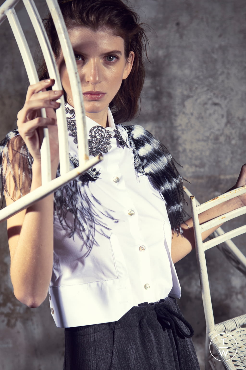 Fashion Week Milan Pre-Fall 2020 look 3 de la collection Antonio Marras womenswear