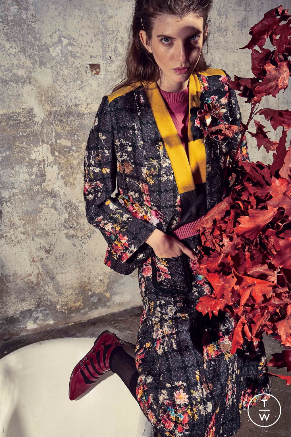 Fashion Week Milan Pre-Fall 2020 look 34 from the Antonio Marras collection womenswear