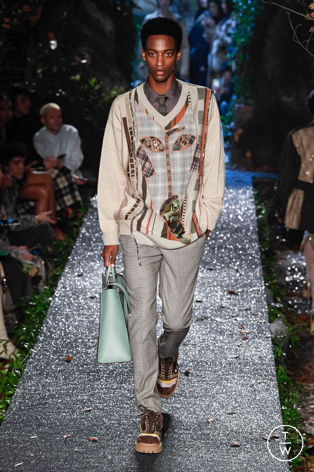 Fashion Week Milan Fall/Winter 2023 look 45 from the Antonio Marras collection womenswear