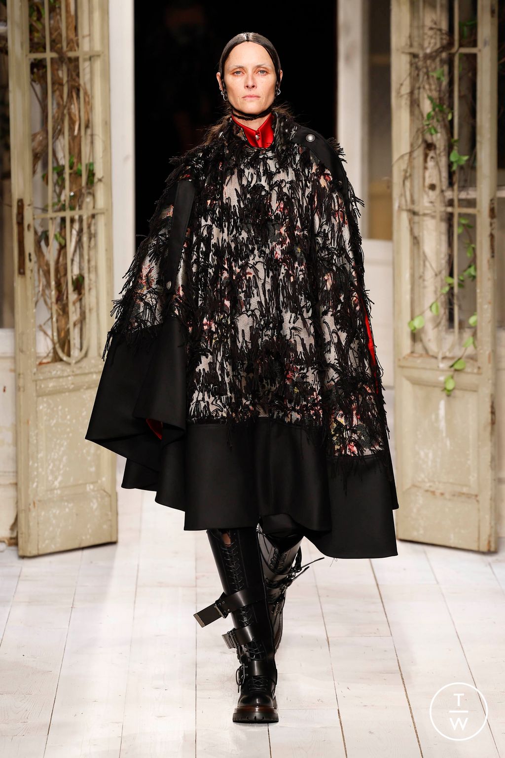 Fashion Week Milan Fall/Winter 2024 look 3 de la collection Antonio Marras womenswear