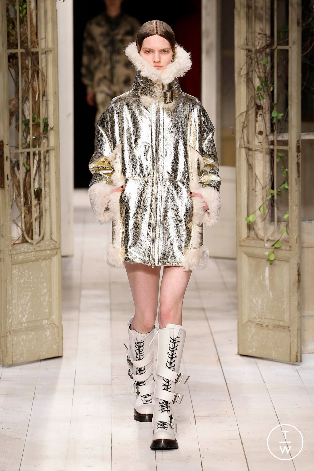 Fashion Week Milan Fall/Winter 2024 look 13 de la collection Antonio Marras womenswear