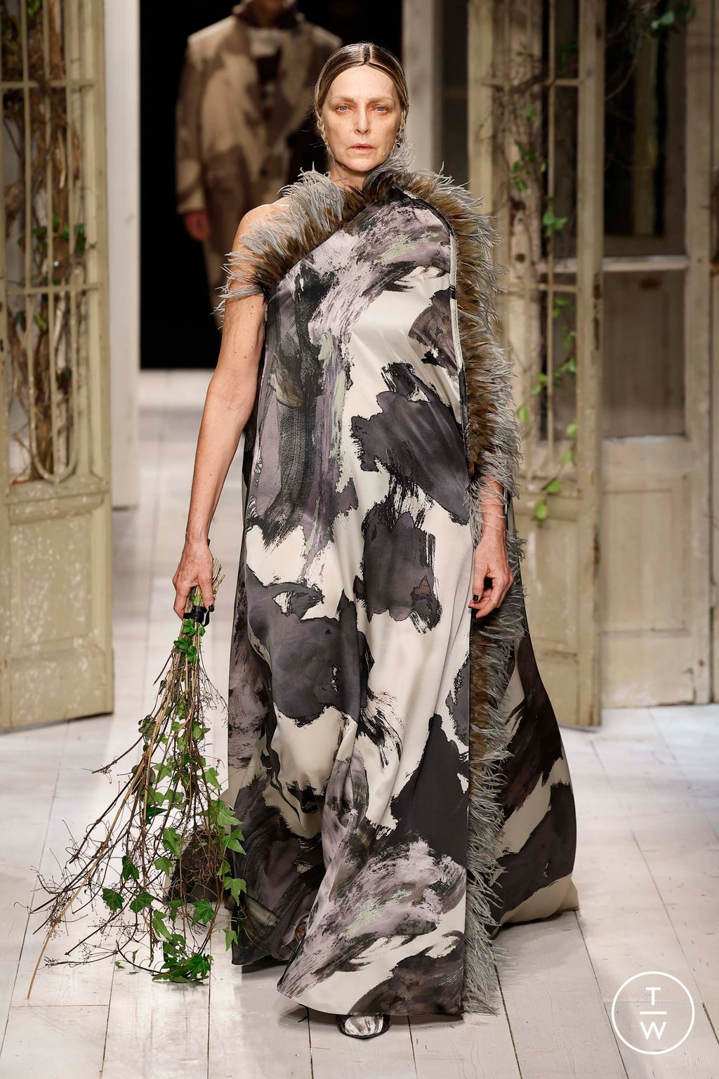 Fashion Week Milan Fall/Winter 2024 look 19 de la collection Antonio Marras womenswear