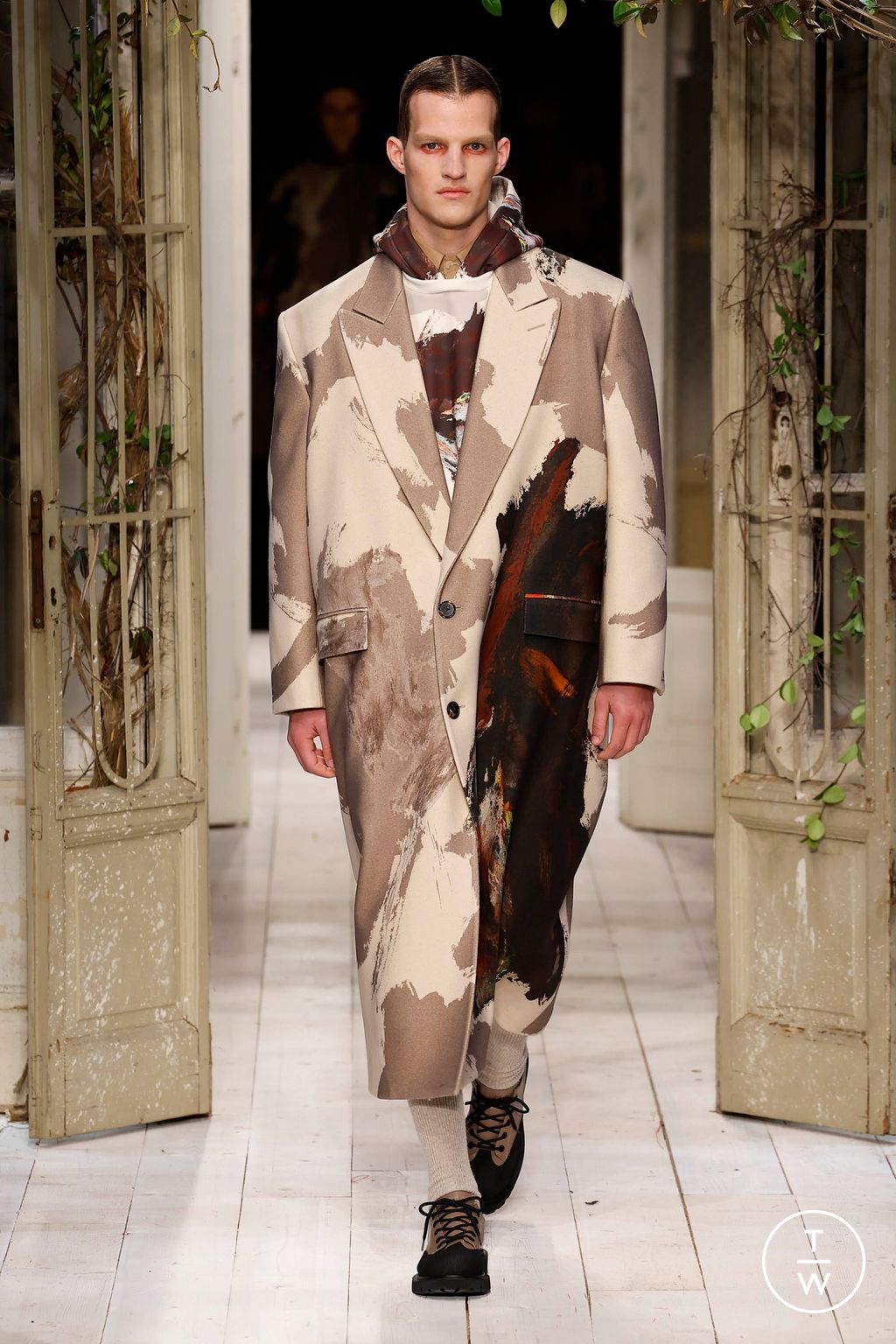 Fashion Week Milan Fall/Winter 2024 look 20 de la collection Antonio Marras womenswear