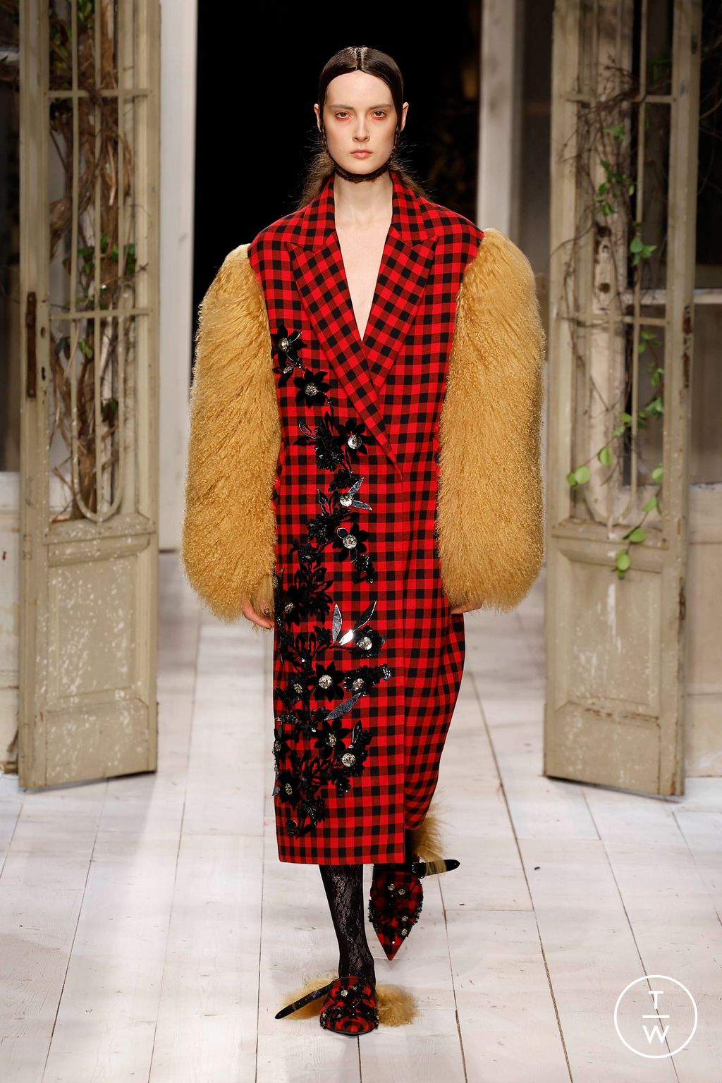 Fashion Week Milan Fall/Winter 2024 look 34 from the Antonio Marras collection 女装