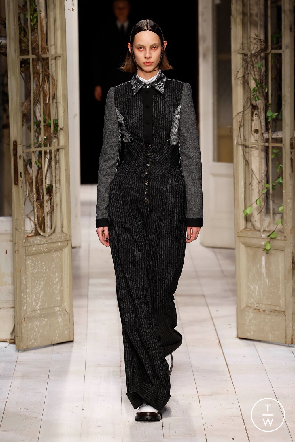 Fashion Week Milan Fall/Winter 2024 look 45 from the Antonio Marras collection womenswear
