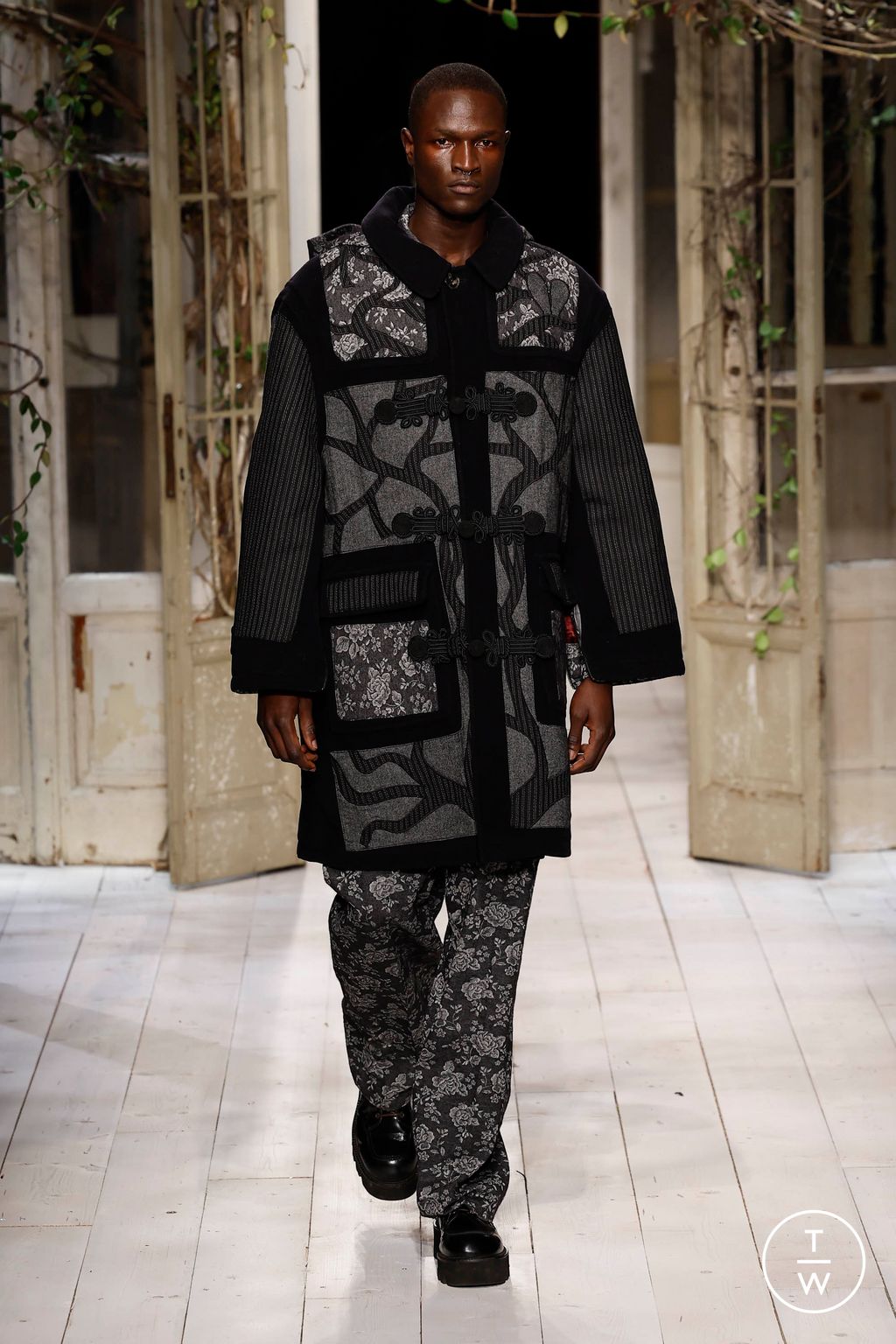 Fashion Week Milan Fall/Winter 2024 look 52 from the Antonio Marras collection 女装