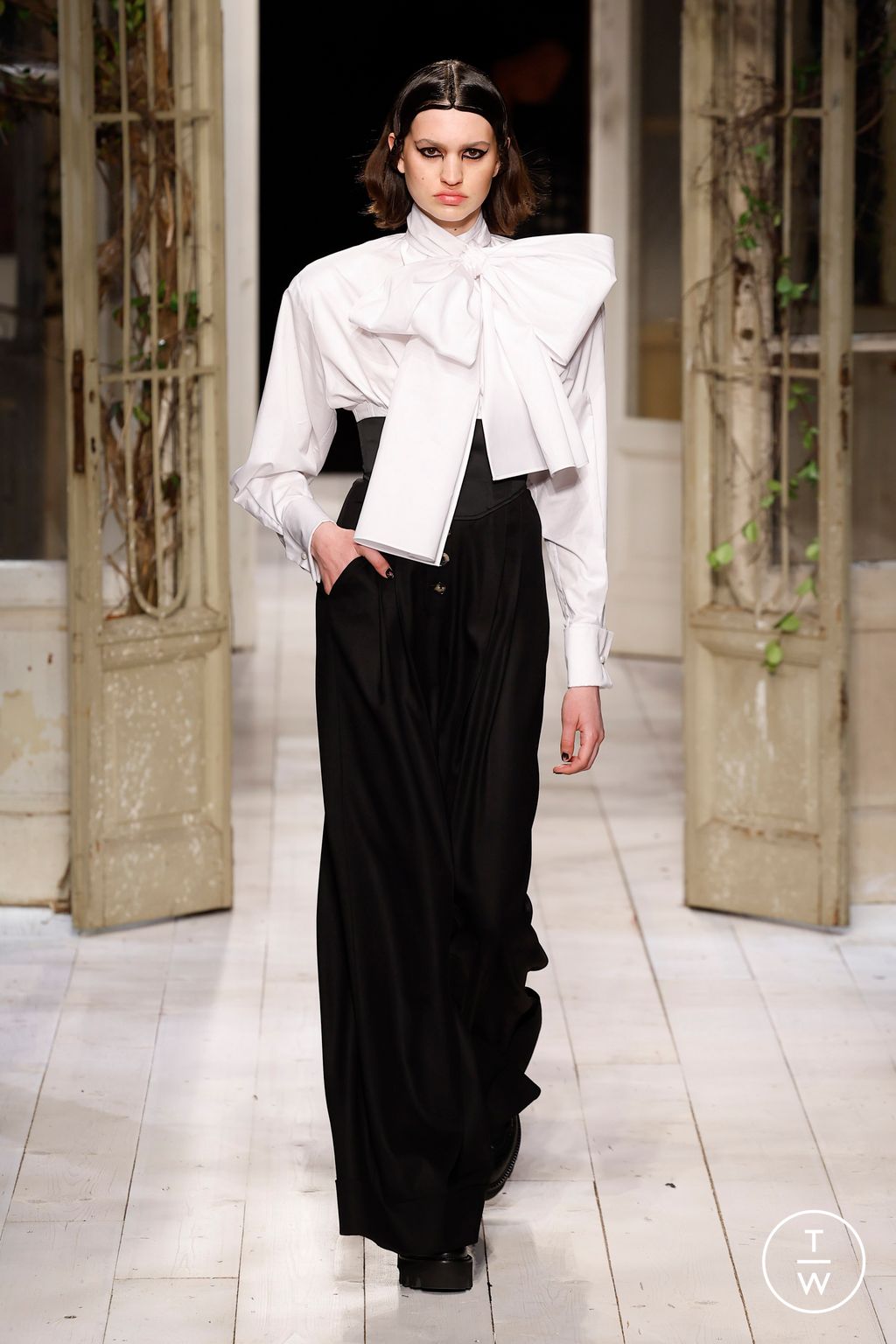 Fashion Week Milan Fall/Winter 2024 look 54 de la collection Antonio Marras womenswear