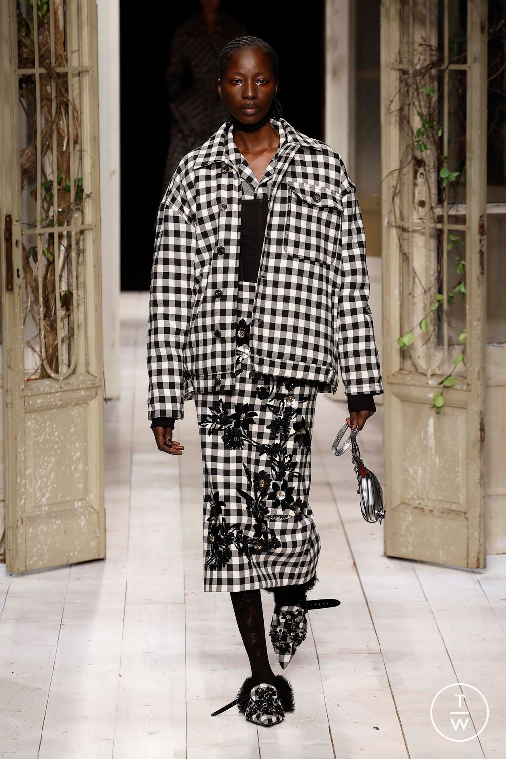 Fashion Week Milan Fall/Winter 2024 look 55 from the Antonio Marras collection 女装