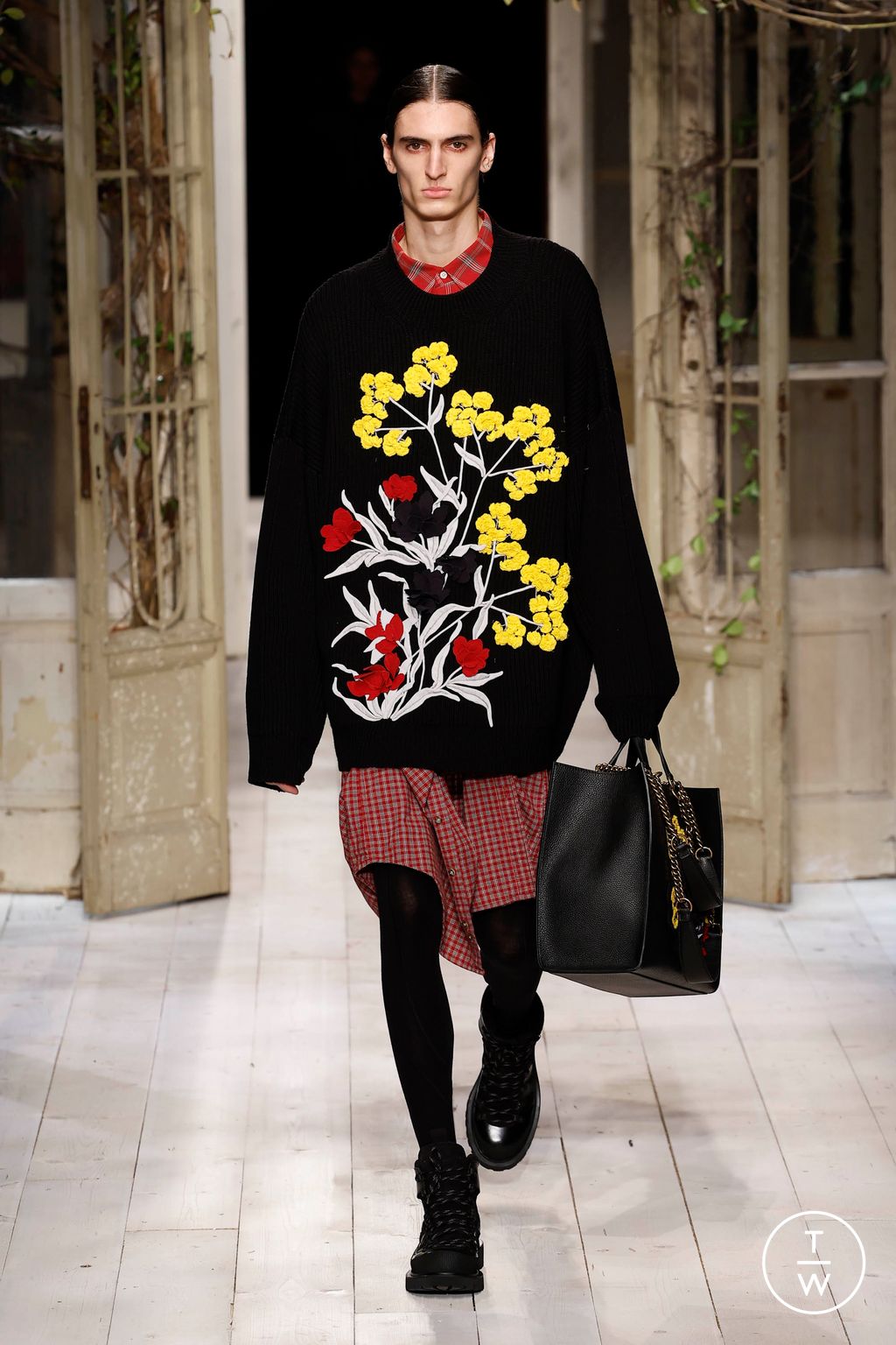 Fashion Week Milan Fall/Winter 2024 look 59 from the Antonio Marras collection womenswear
