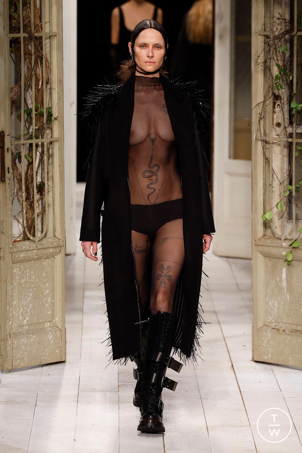 Fashion Week Milan Fall/Winter 2024 look 65 de la collection Antonio Marras womenswear