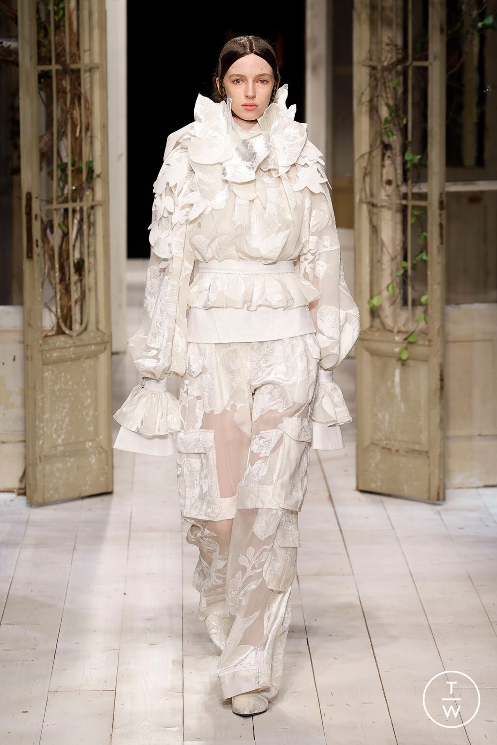 Fashion Week Milan Fall/Winter 2024 look 71 from the Antonio Marras collection 女装